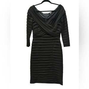 Tadashi Collection Elegant Black Dress size L
